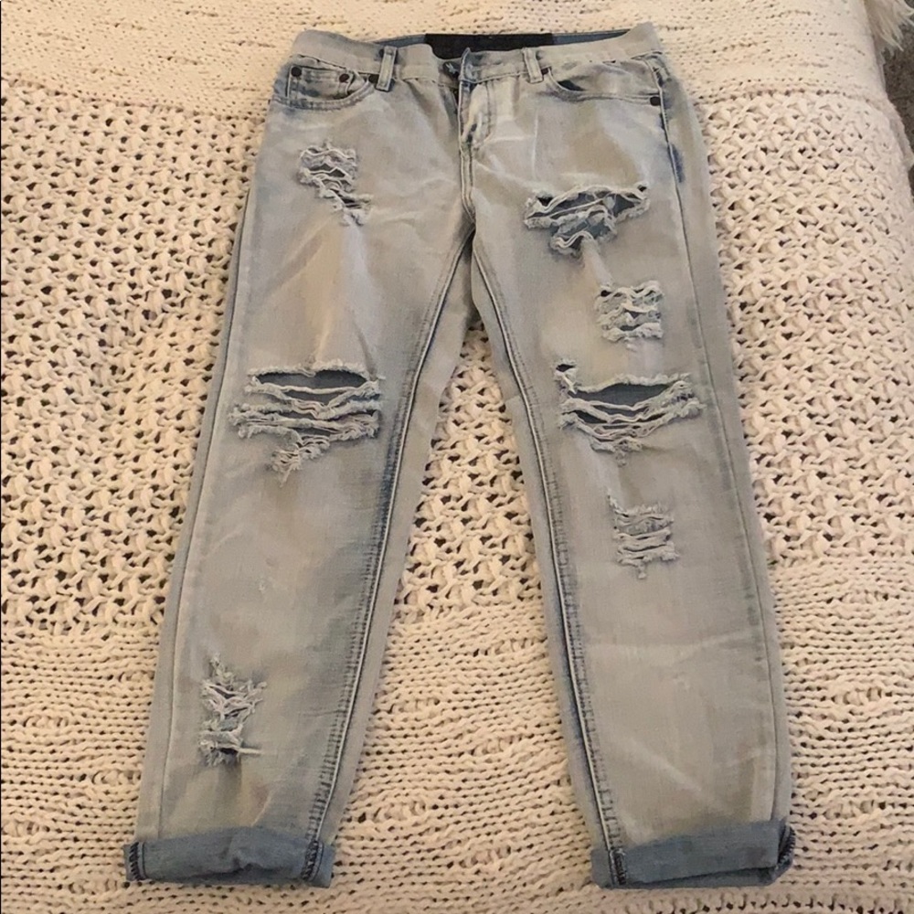 One teaspoon boyfriend jeans
